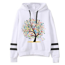 Load image into Gallery viewer, NEW Women Letter Printing Stripe Long Sleeves Tops chemisier femme nouvelle collection oversize sweatshirt women womens tops